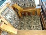 thekka wood sofa - Image 7